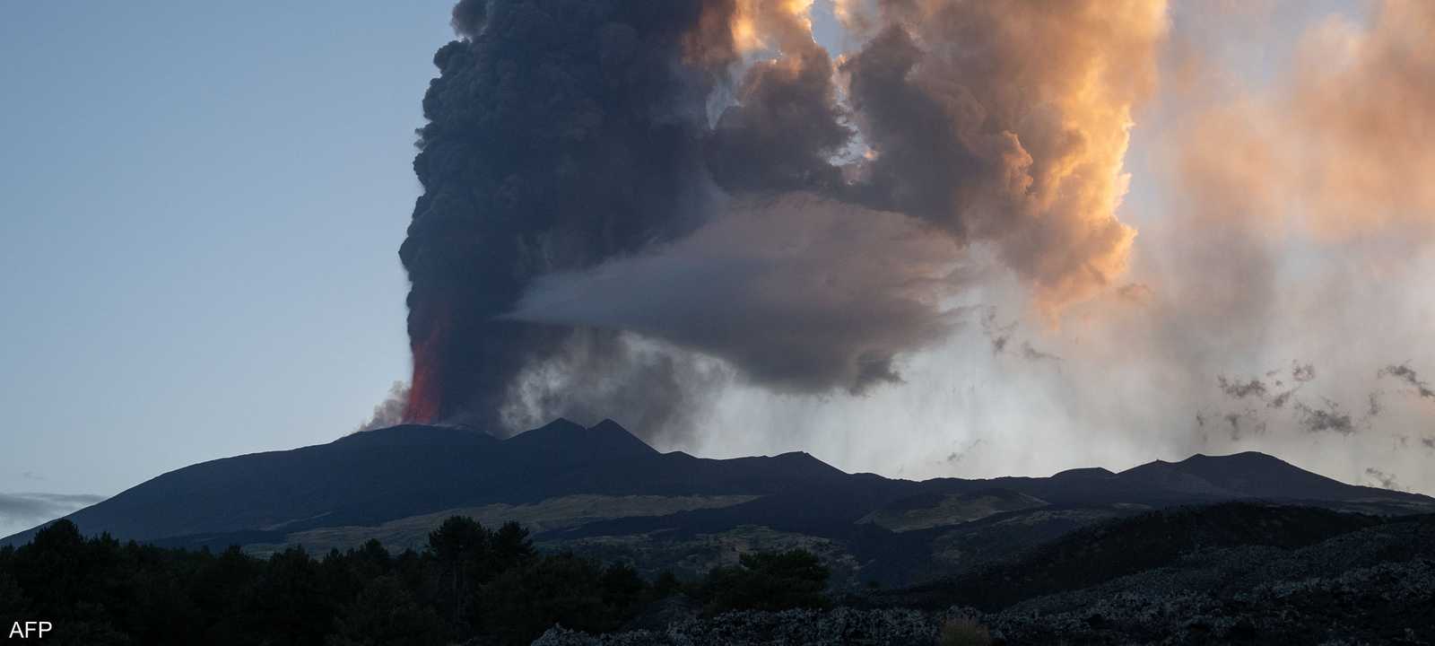 أرشيفية لبركان جبل إتنا
