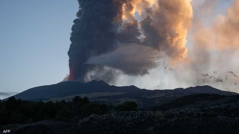 أرشيفية لبركان جبل إتنا