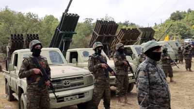 أرشيفية لمقاتلين في حزب الله اللبناني