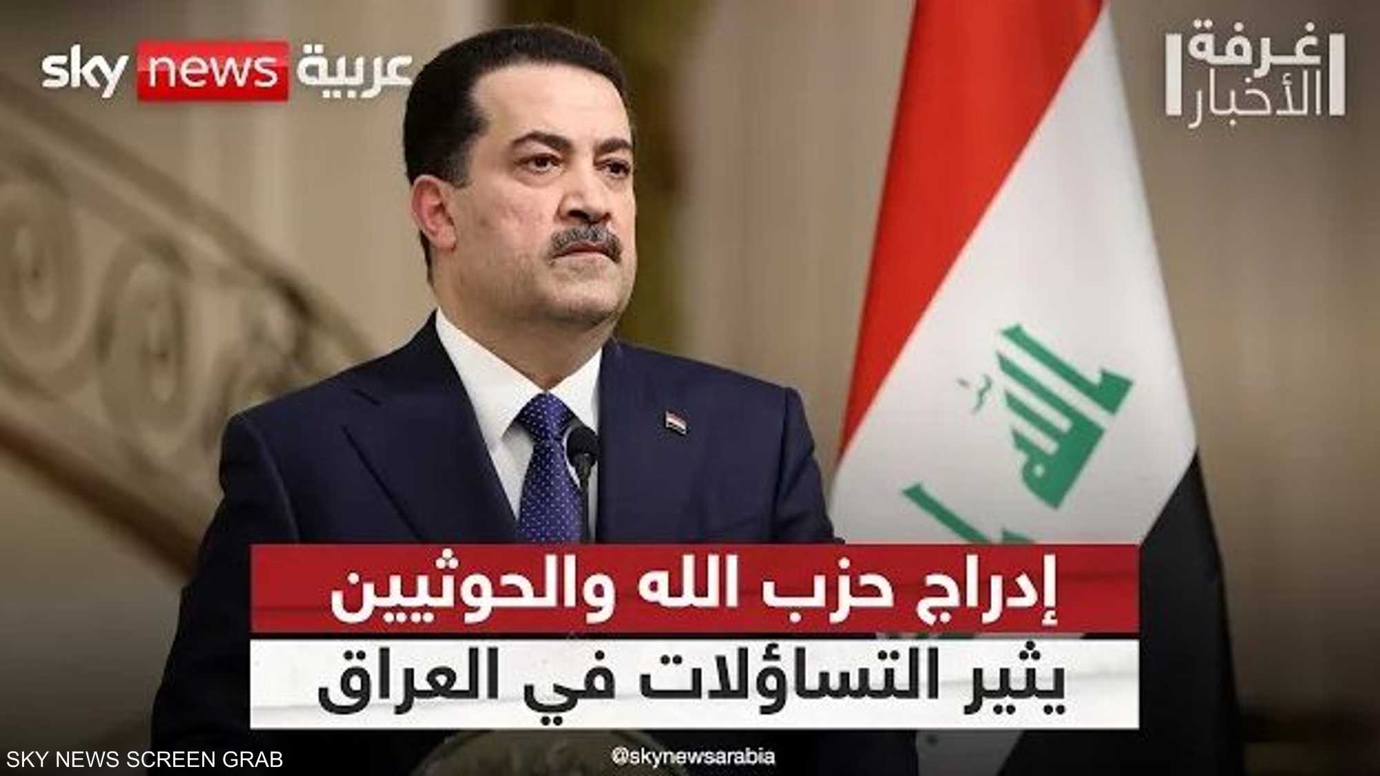 هل كشف جدل إدراج حزب الله والحوثيين صراعا سياسيا داخل العراق