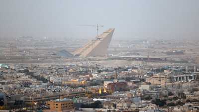 حديقة الملك سلمان، أحد المشاريع الضخمة قيد الإنشاء في الرياض