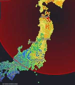 زلزال هز اليابان