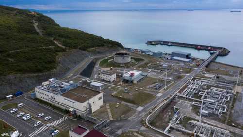 ميناء نوفوروسيسك على البحر الأسود، روسيا