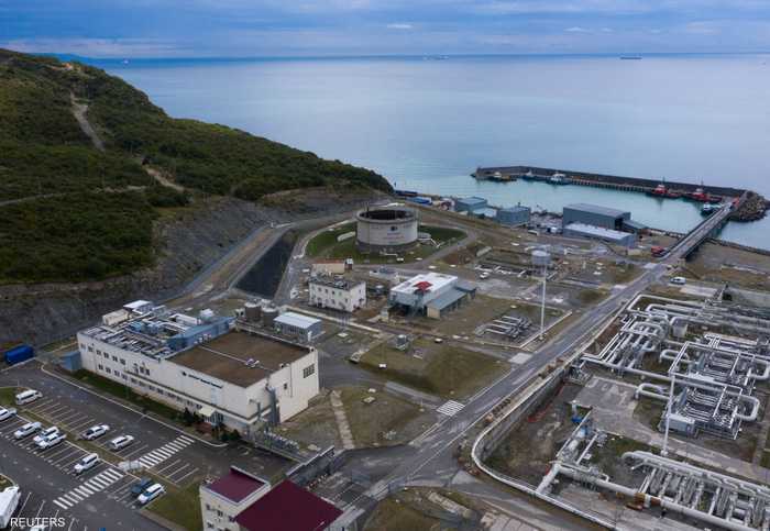 ميناء نوفوروسيسك على البحر الأسود، روسيا