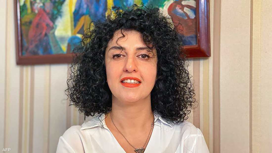 إيران.. الحائزة على نوبل نرجس محمدي تُنقل للمستشفى