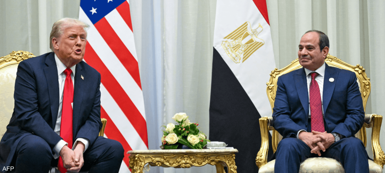 عبد الفتاح السيسي ودونالد ترامب
