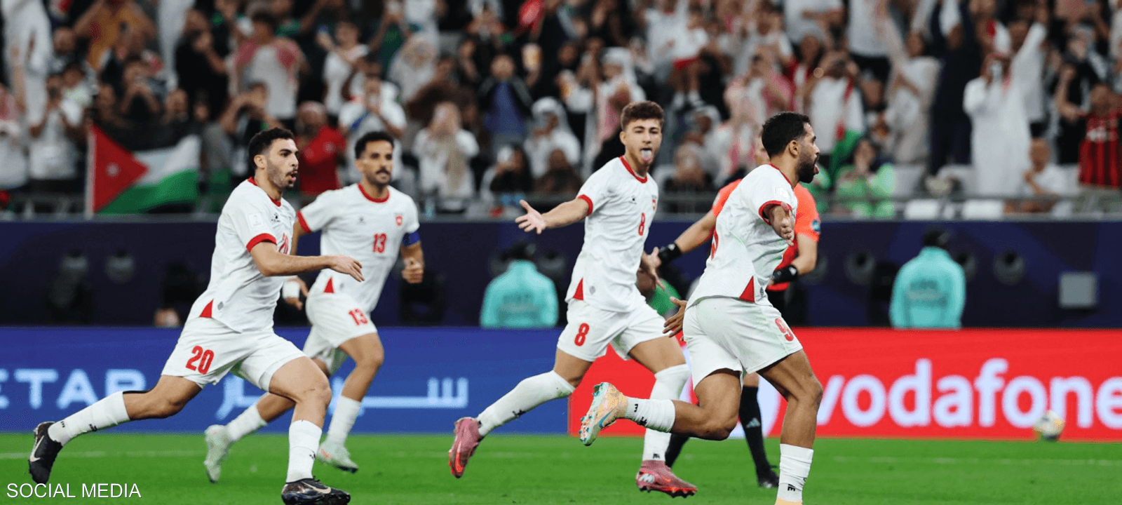 الأردن يواجه السعودية في نصف النهائي