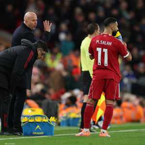 محمد صلاح وآرني سلوت