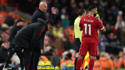 محمد صلاح وآرني سلوت