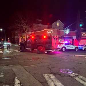 انتشار قوات الشرطة في موقع الحادث