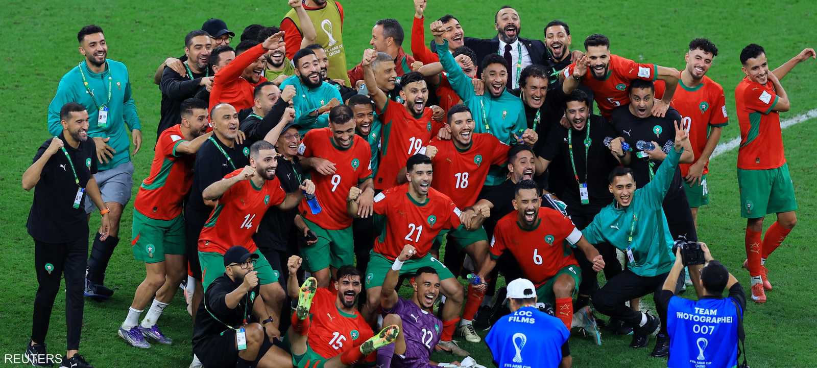 سيواجه المغرب الفائز من لقاء منتخبي السعودية والأردن