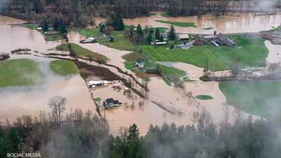 فيديو.. أوامر إخلاء في ولاية واشنطن بعد انهيار سد