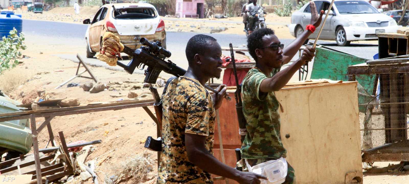 جنود من الجيش السوداني