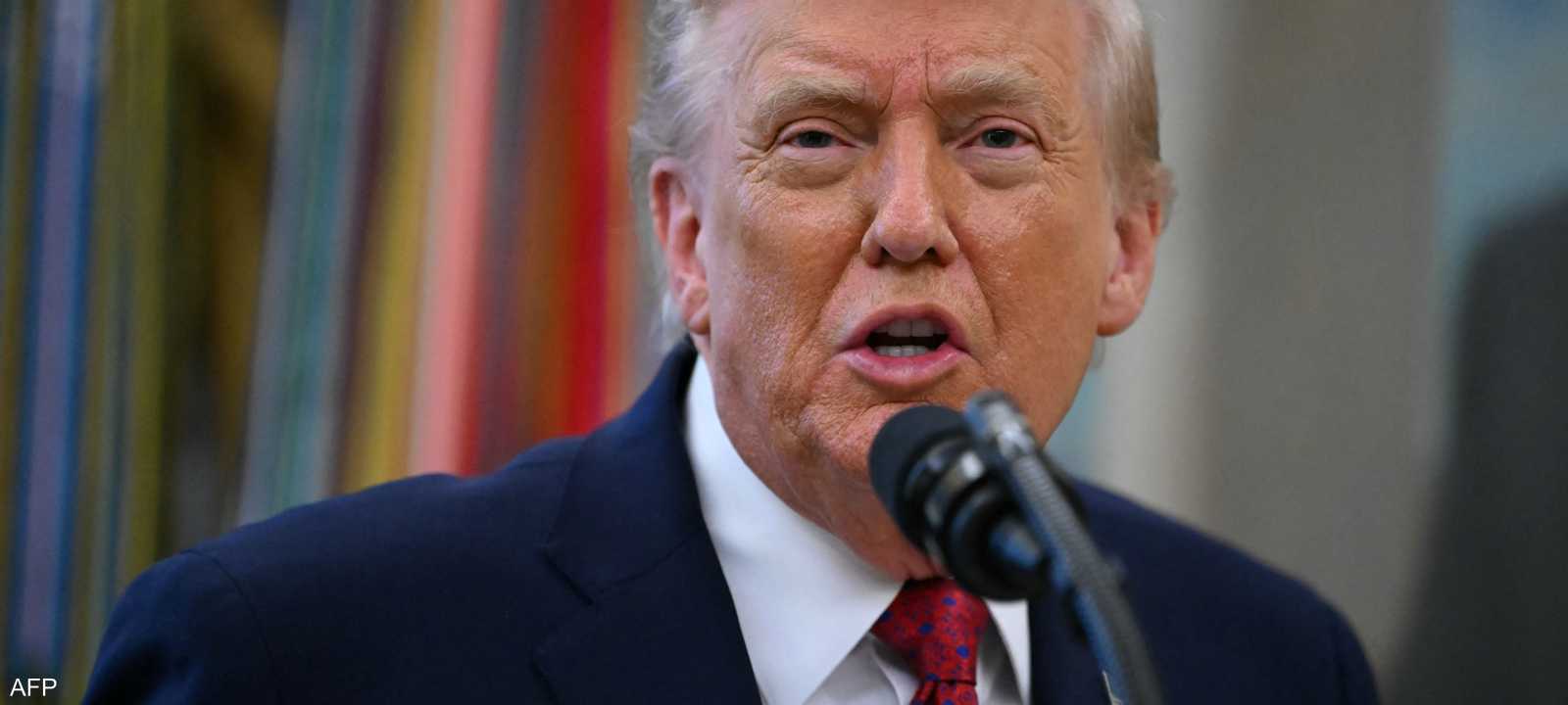 الرئيس الأميركي دونالد ترامب