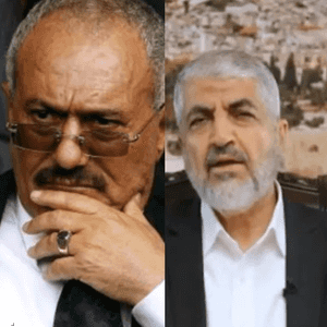 انتقد صالح بشدة إطلاق حماس صواريخ على إسرائيل