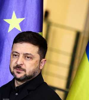 الرئيس الأوكراني فولوديمير زيلينسكي