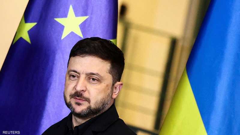 الرئيس الأوكراني فولوديمير زيلينسكي