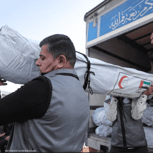 "الفارس الشهم 3" تتدخل سريعا لإنقاذ النازحين من البرد في غزة