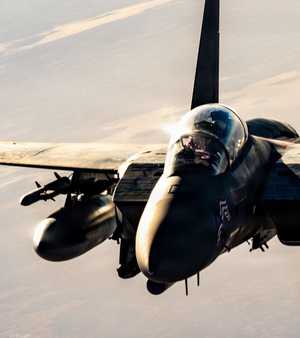 أرشيفية لمقاتلة تابعة لسينتكوم