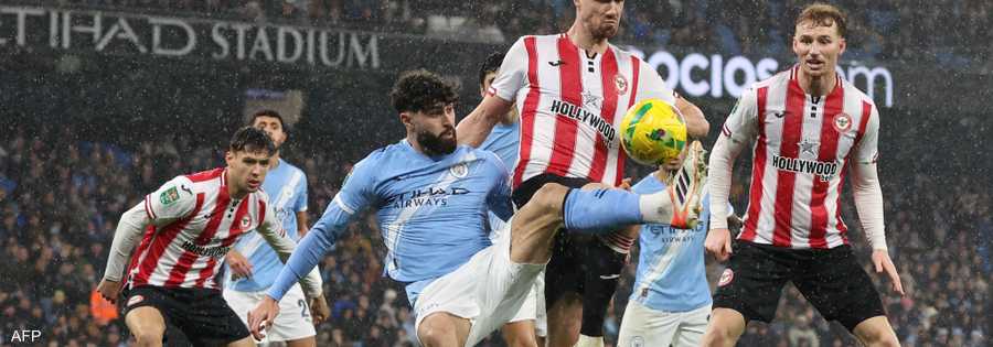 من المباراة بين الفريقين