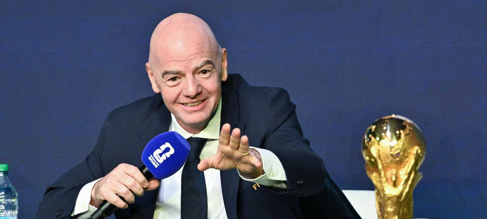 رئيس الفيفا جاني إنفانتينو