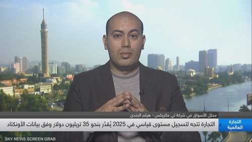 محلل الأسواق في شركة تي ماتريكس - هيثم الجندي