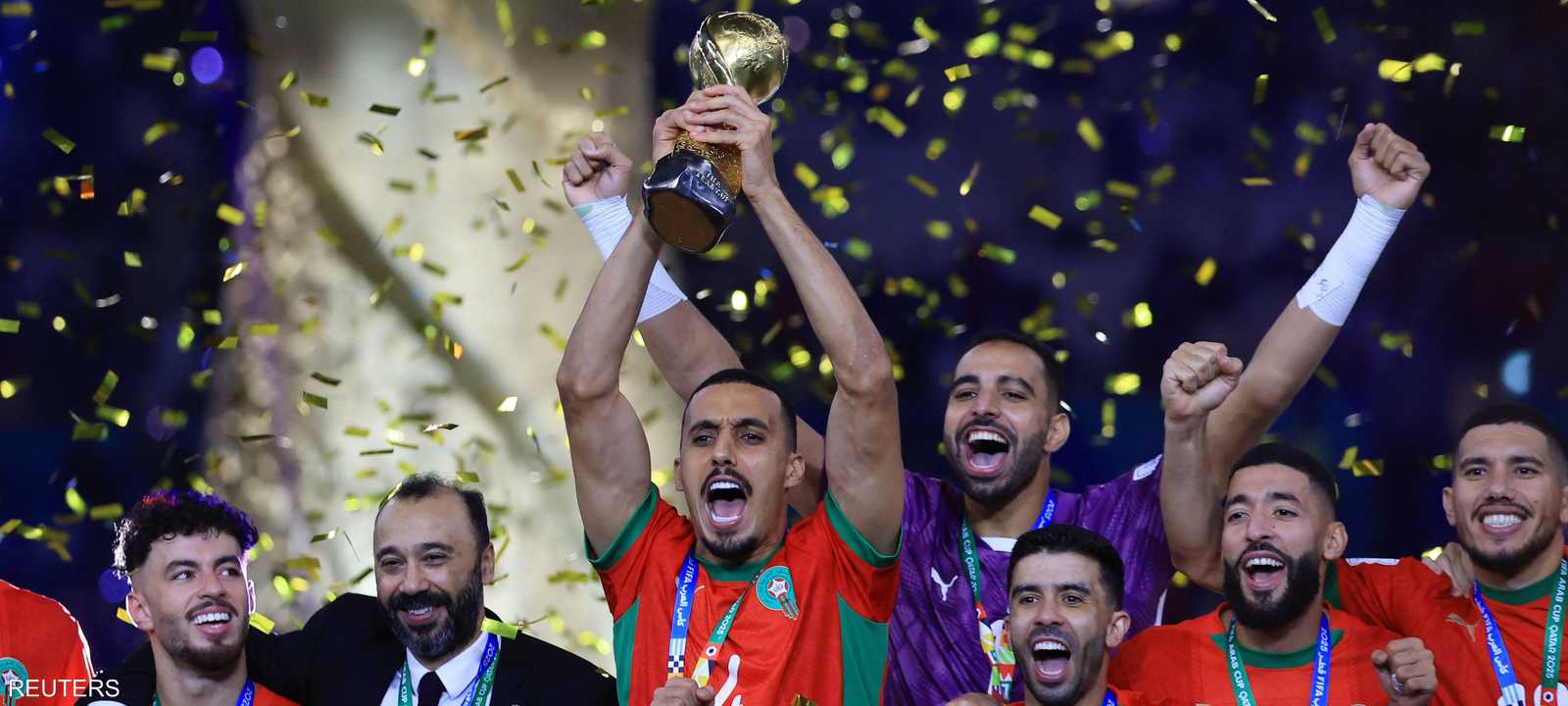 فرحة مغربية باللقب