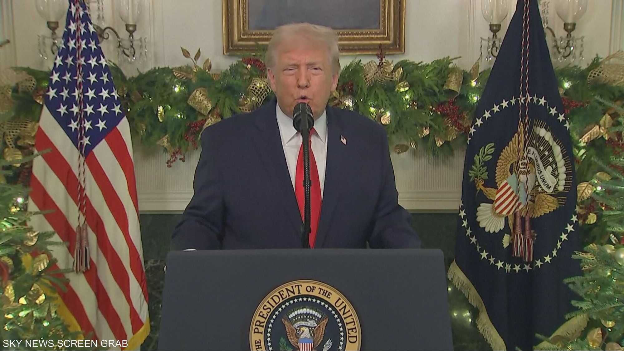 ترامب يستعرض إنجازات إدارته في خطاب قبيل انتخابات الكونغرس