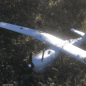 طائرة مسيرة روسية المنشأ ‌من طراز أورلان-10