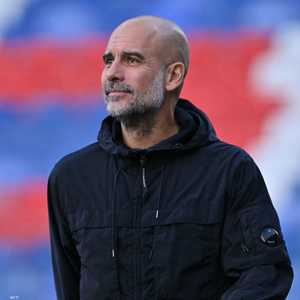 الإسباني بيب غوارديولا مدرب مانشستر سيتي
