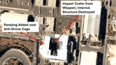 صور تكشف ألواحا فوق منشأة نطنز النووية.. ماذا تخفي إيران؟
