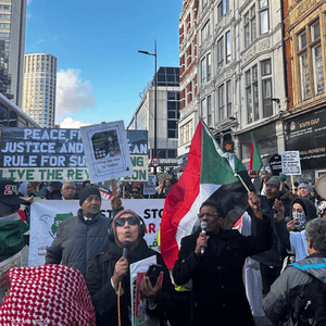 جانب من  تظاهرة لندن