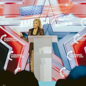 إريكا كيرك أرملة الناشط السياسي تشارلي كيرك