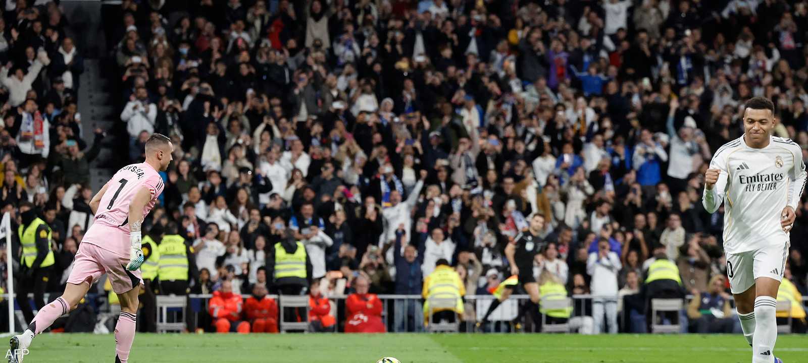 مبابي سجل الهدف الثاني لريال مدريد
