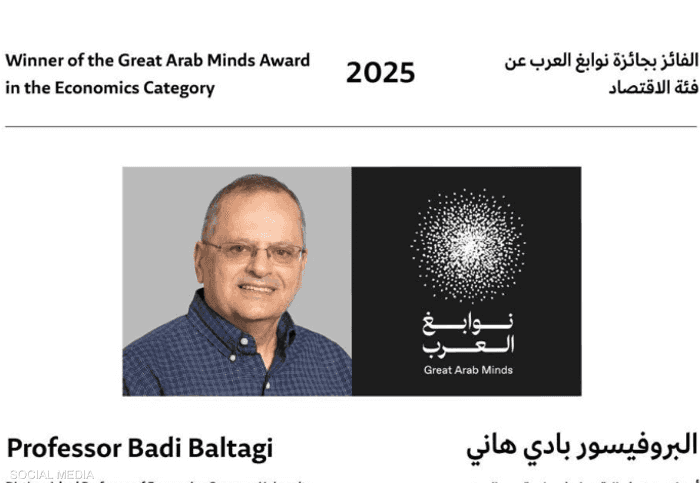 نشر البروفيسور هاني بادي أكثر من 200 بحث علمي