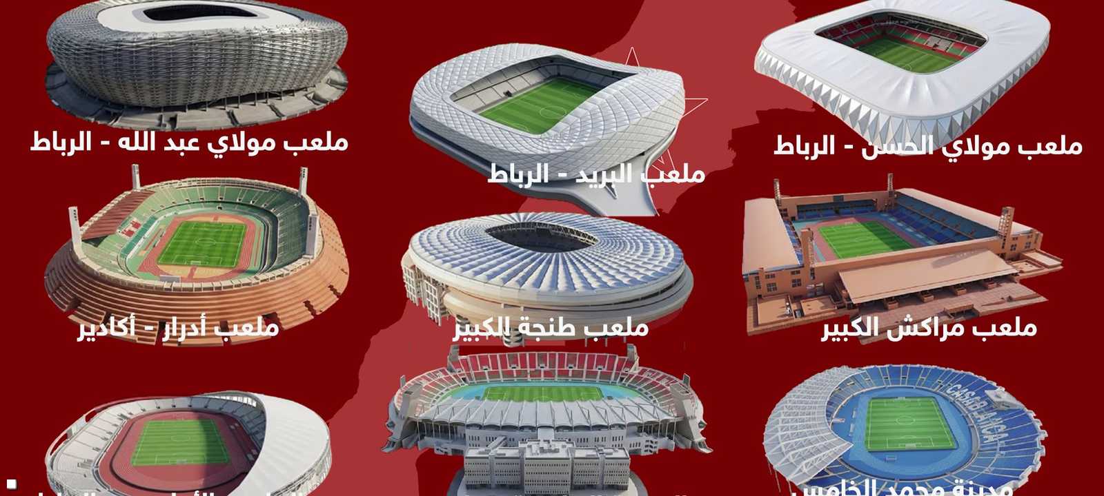 ملاعب البطولة
