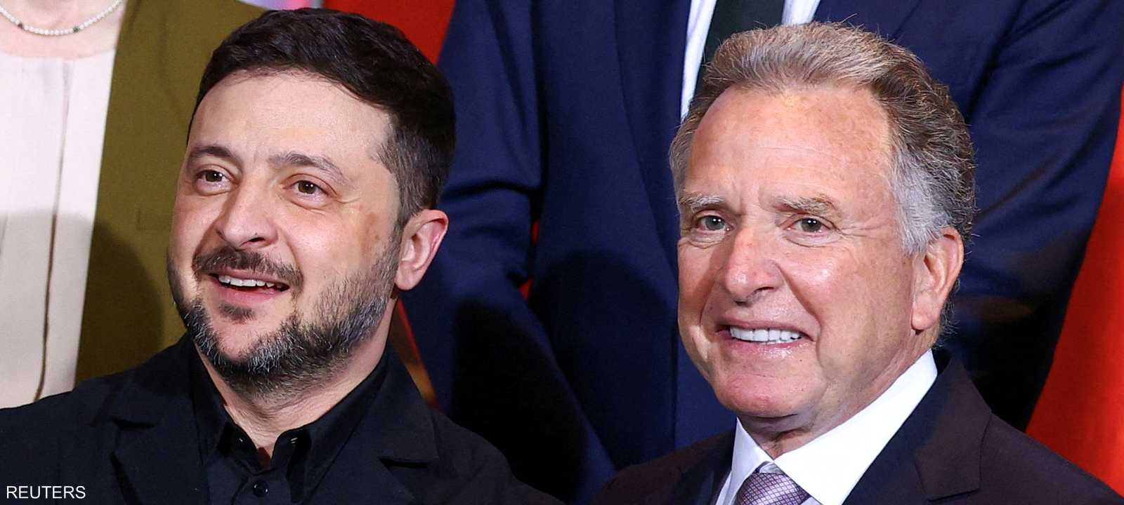 ويتكوف والرئيس الأوكراني