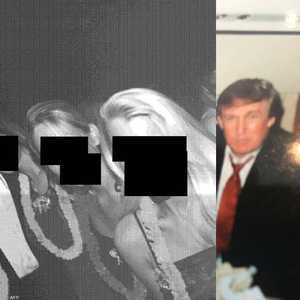 ترامب ظهر في صورة خاصة بجيفري إبستين