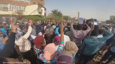 مظاهرات في عدد من المدن السودانية في ذكرى ثورة ديسمبر