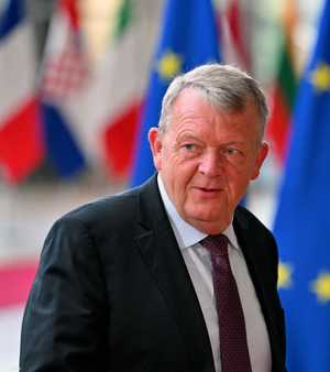 وزير الخارجية الدنماركية لارس لوكه راسموسن