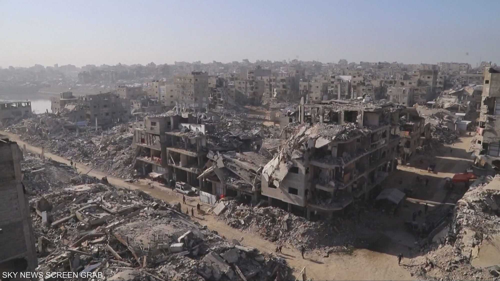 ربط إسرائيلي بين إعادة إعمار غزة ونزع سلاح حماس