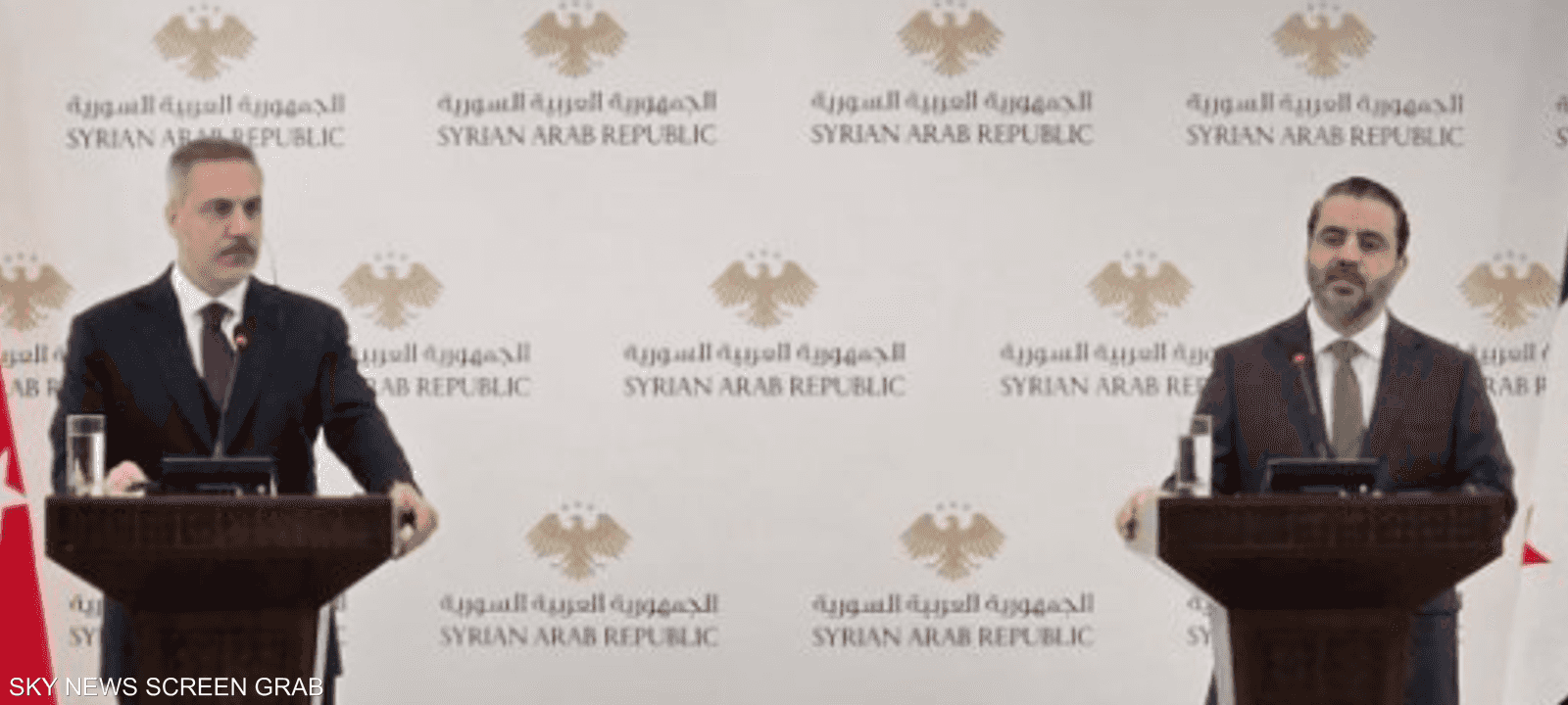 فيدان والشيباني في دمشق