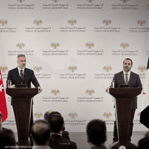 فيدان والشيباني في دمشق