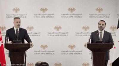 فيدان والشيباني في دمشق