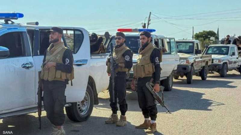 أرشيفية لقوات أمن سورية في ريف السويداء