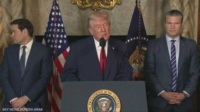 ترامب يعلن بناء سفينة حربية جديدة تحمل اسمه