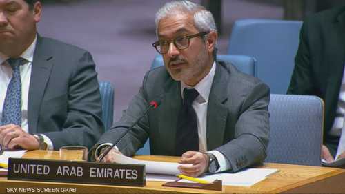 مندوب دولة الإمارات: ندعم انتقال السودان إلى حكومة مدنية