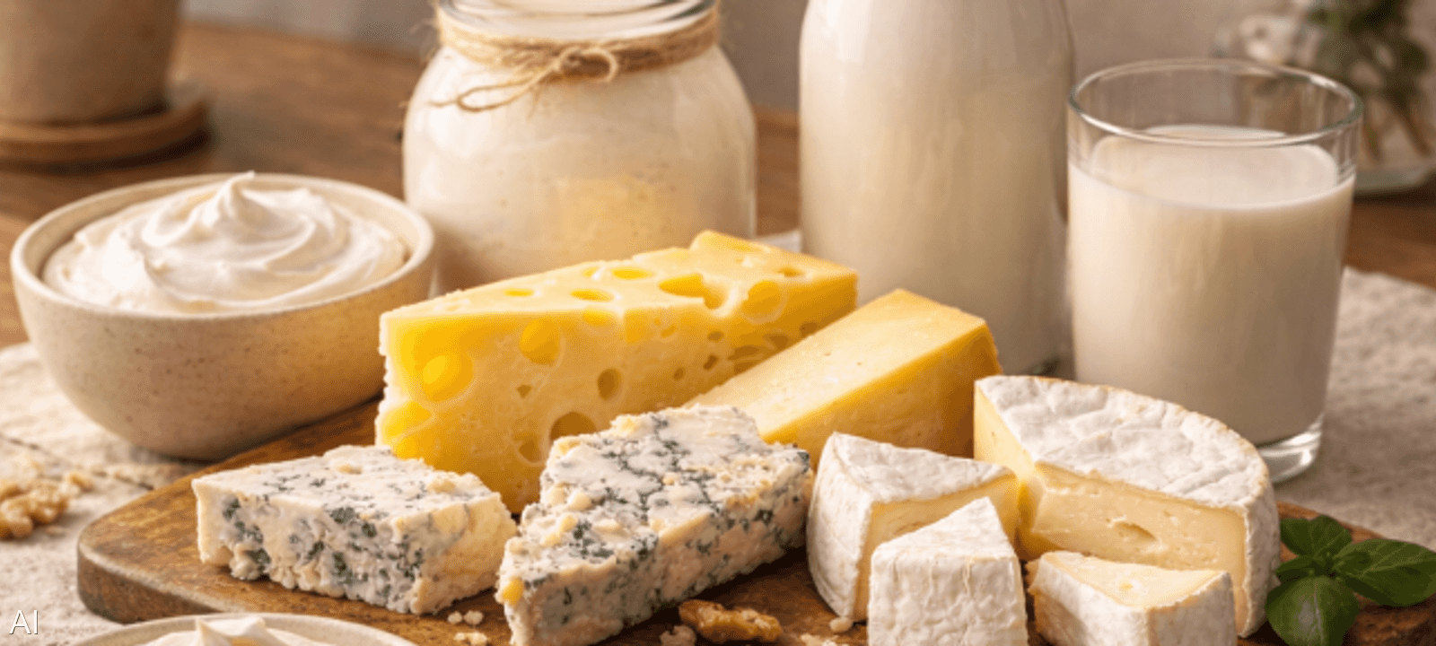 منتجات الألبان لا تتساوى في فائدتها بالنسبة لصحة المخ