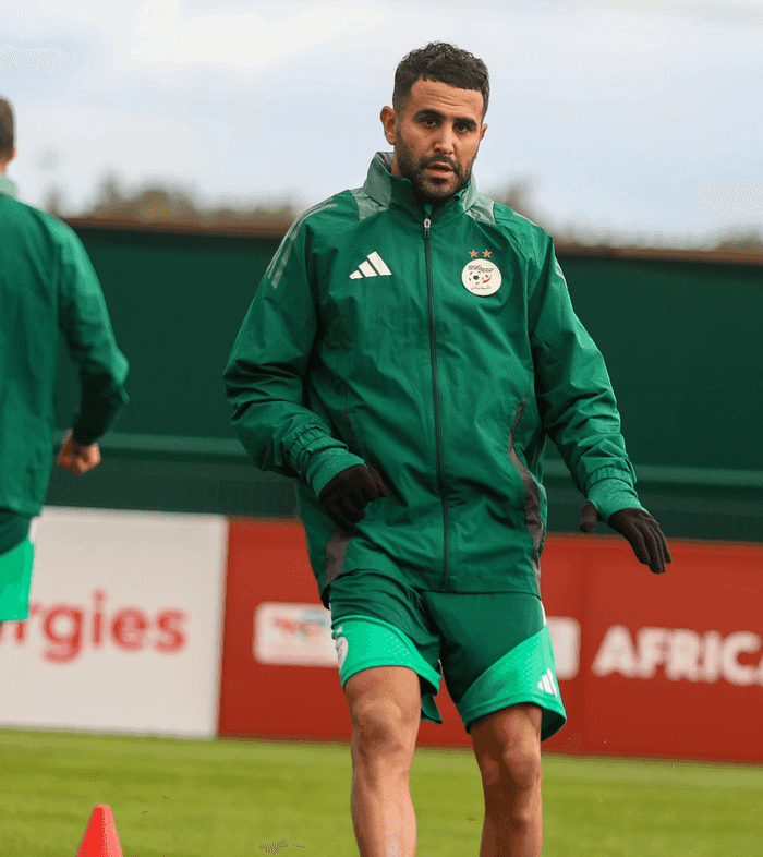 رياض محرز، مهاجم المنتخب الجزائري