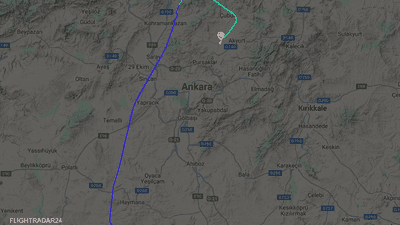 فيديو.. مسار طائرة رئيس أركان حكومة الدبيبة قبل تحطمها